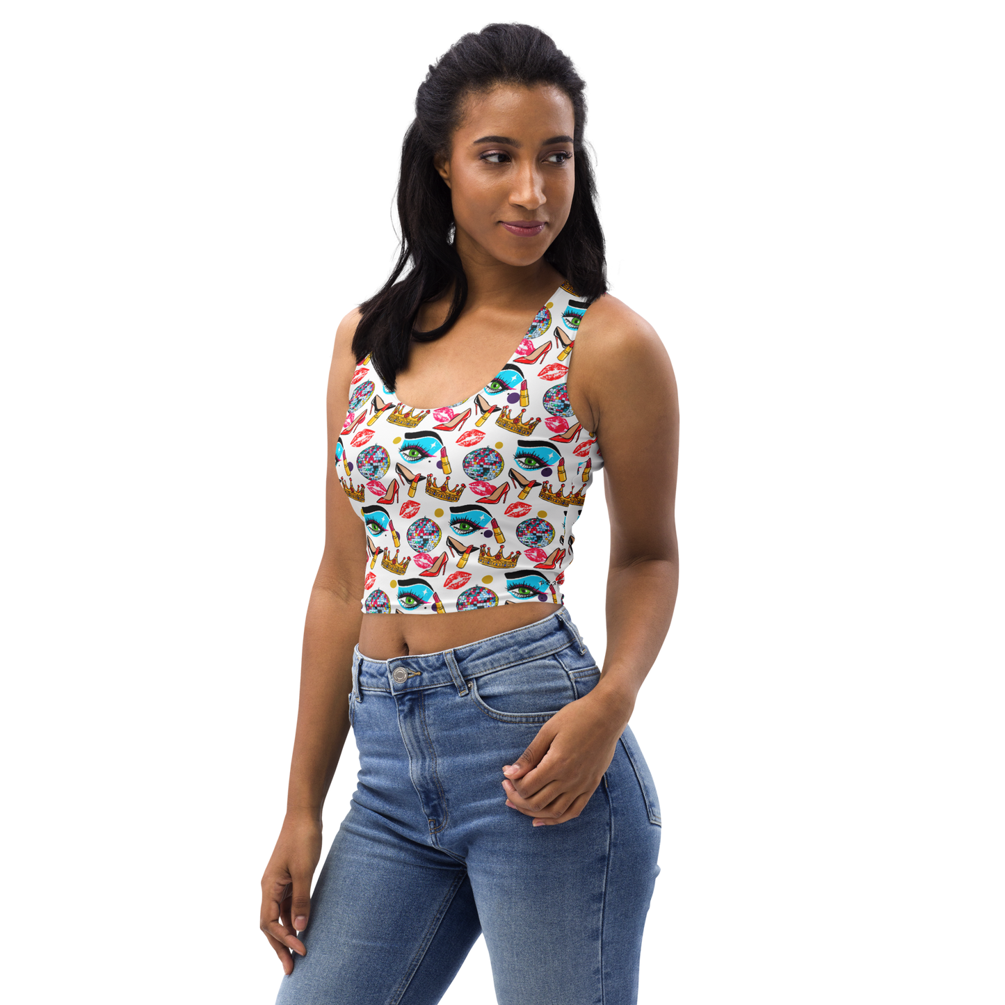 Crop Top (Drag|Polka Dots)