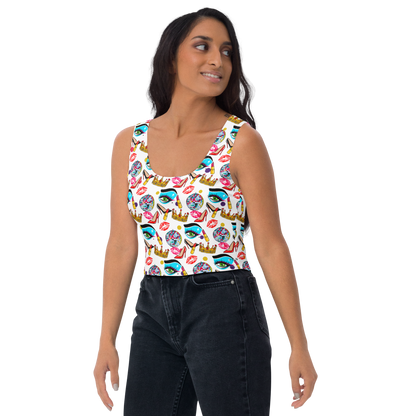 Crop Top (Drag|Polka Dots)