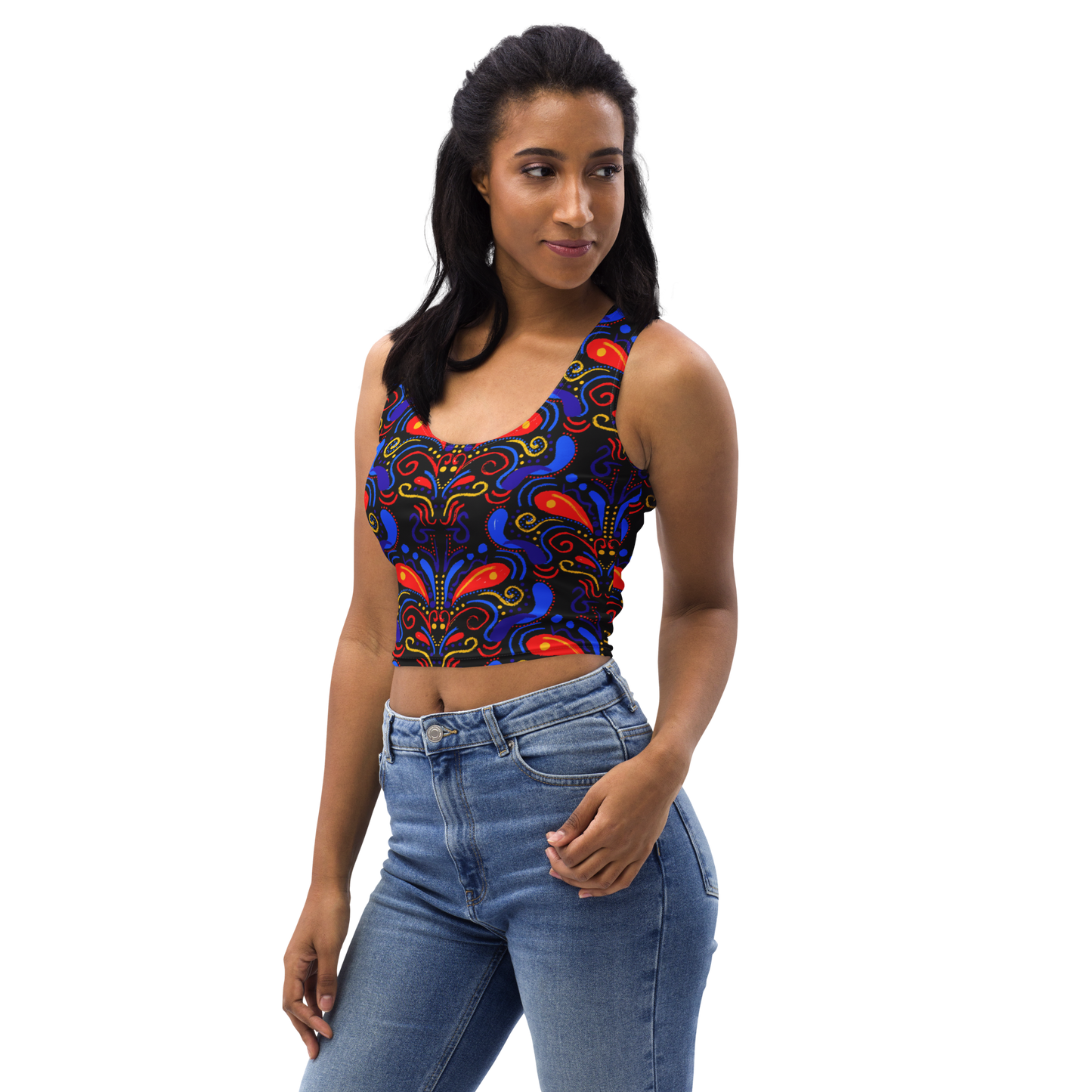 Crop Top (Talavera|Black)