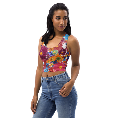 Crop Top (Watercolor Flowers)