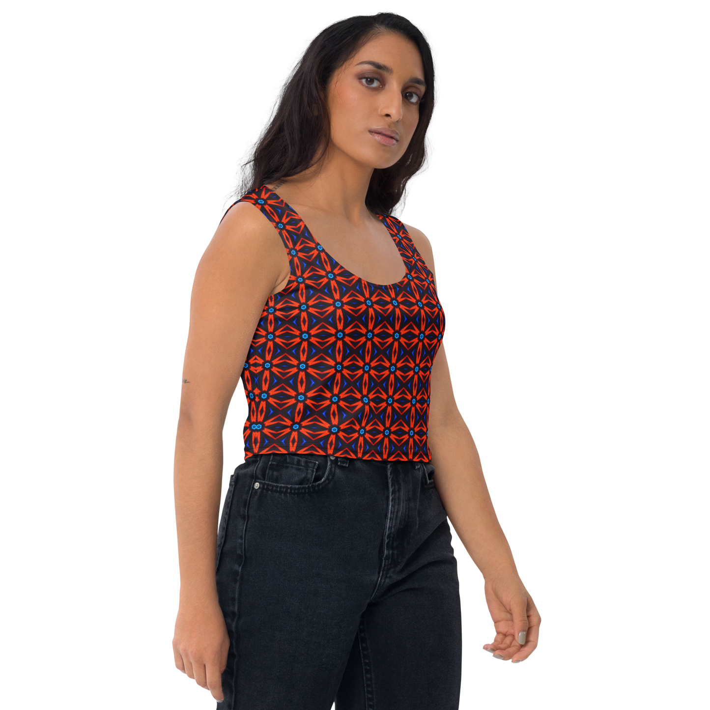 Crop Top (Red Star)