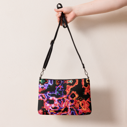 Double-sided Crossbody bag (Lava lamp)