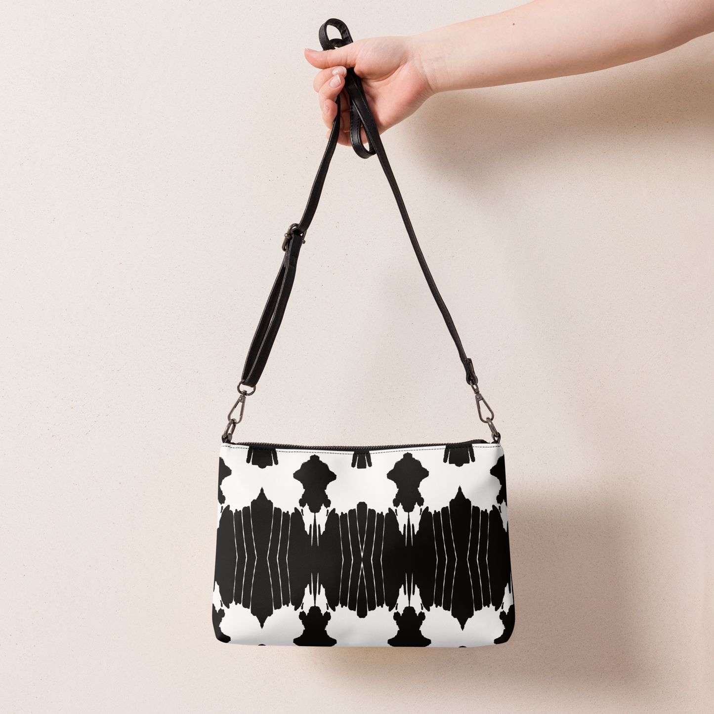 Double-sided Crossbody bag (Inkblot)