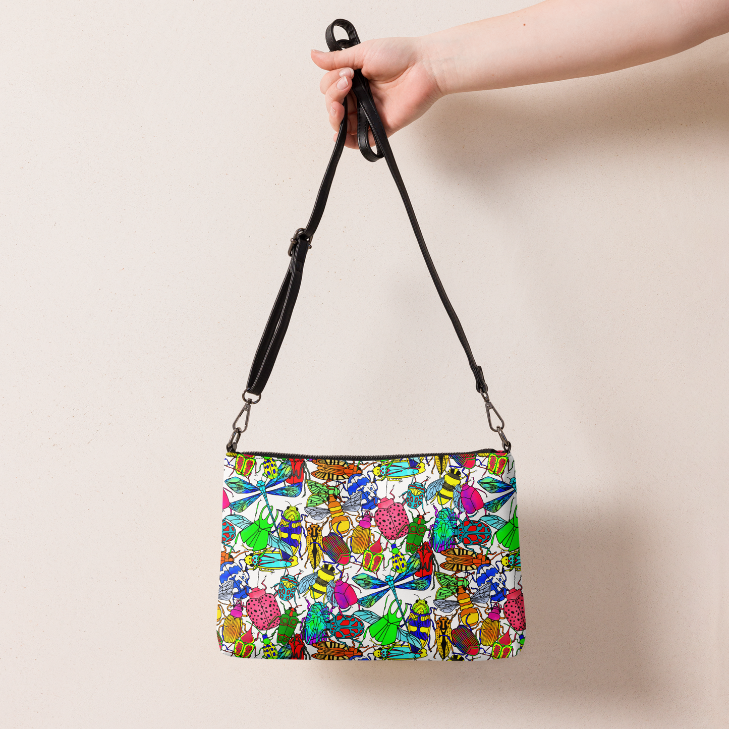 Double-sided Crossbody bag (Bugs)