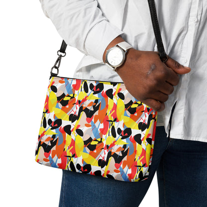 Crossbody bag (Abstract Ovals)