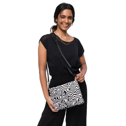 Double-sided Crossbody bag (Noir Noodle)