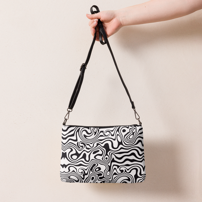 Double-sided Crossbody bag (Noir Noodle)