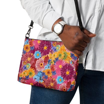 Crossbody bag (Watercolor Flowers)