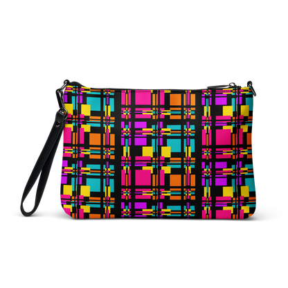 Crossbody bag (Rainbow Plaid)