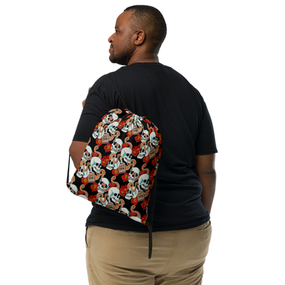 Drawstring bag (Poppies)