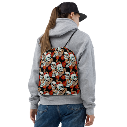 Drawstring bag (Poppies)