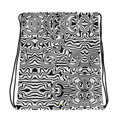 Drawstring bag (Noir Noodle)