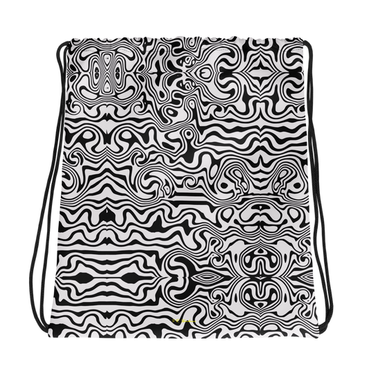 Drawstring bag (Noir Noodle)