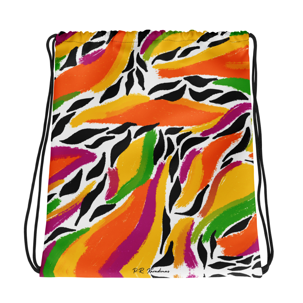 Drawstring bag (Mango Mosaic)