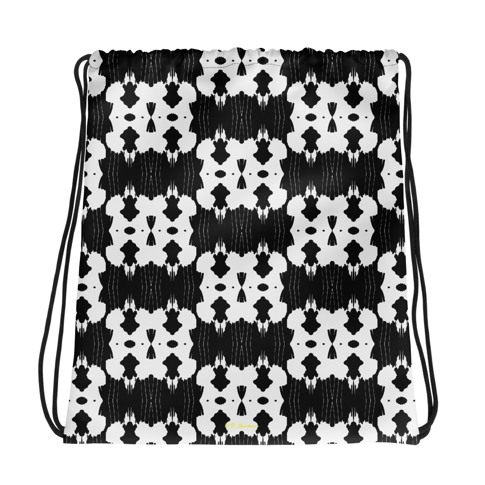 Drawstring bag (Inkblot)