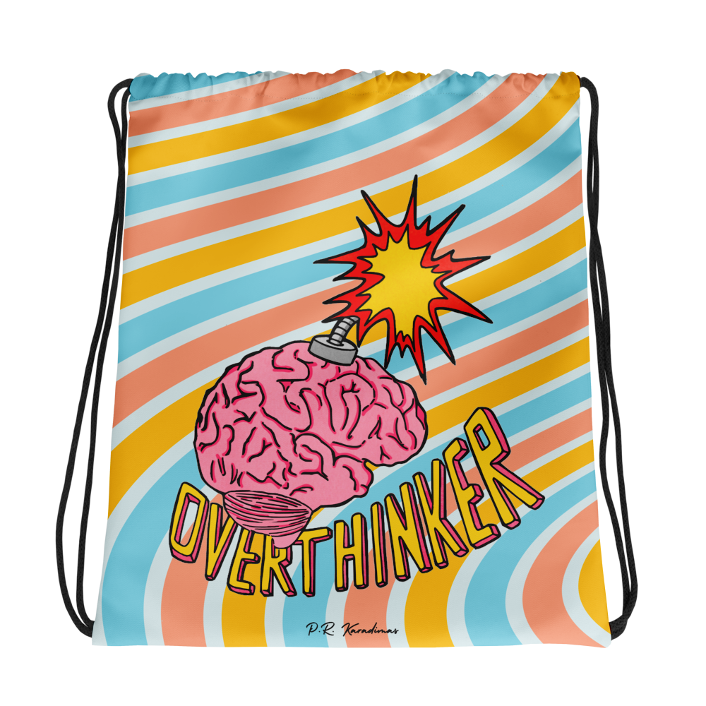 Drawstring bag (Overthinker)