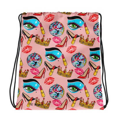 Drawstring bag (Drag|Pink)