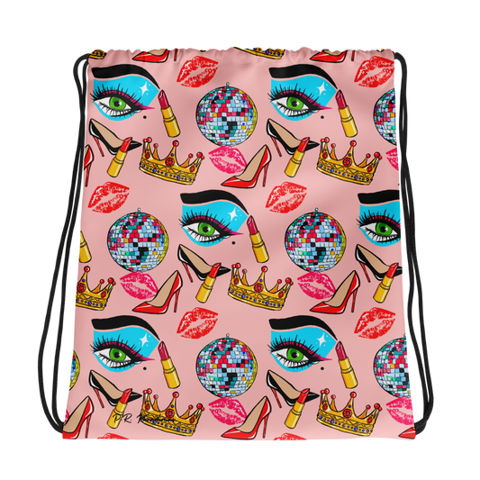 Drawstring bag (Drag|Pink)