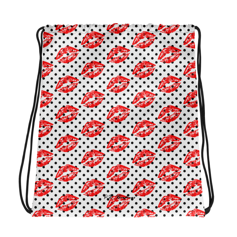 Drawstring bag (Lips)