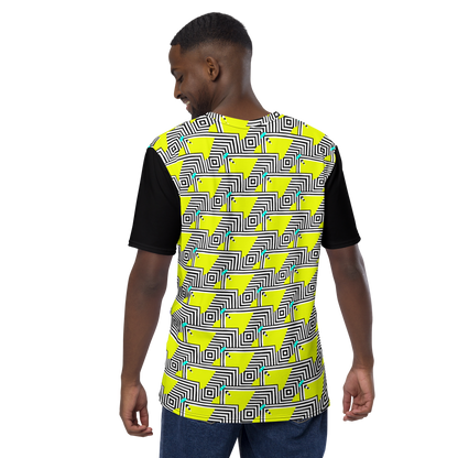 Men's t-shirt (Retro Yellow)