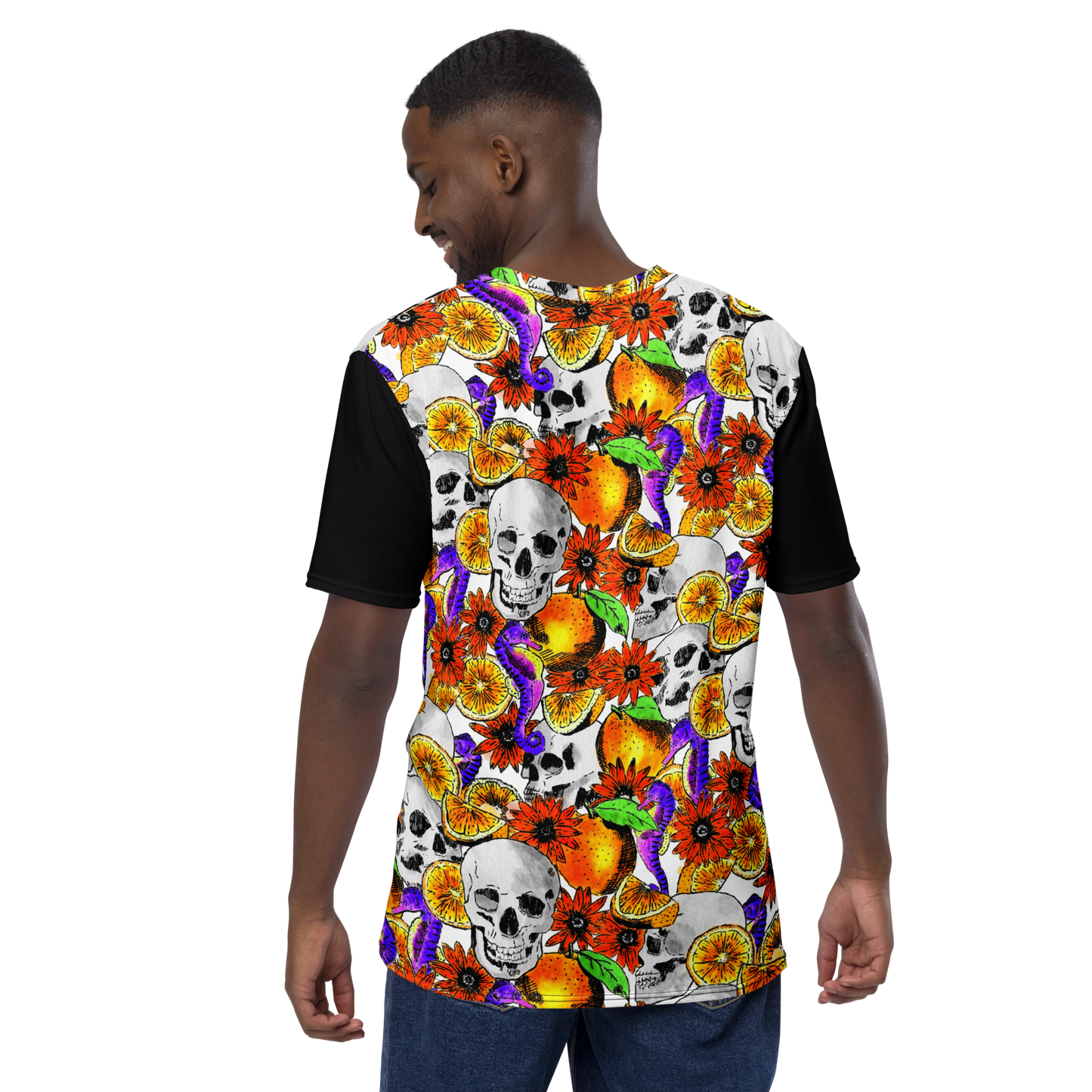 Men's t-shirt (Skulls & Oranges)