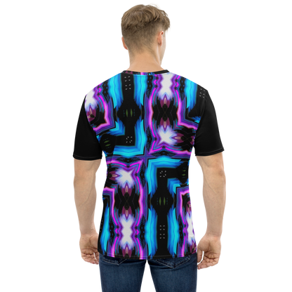 Men's t-shirt (Neon Purple & Blue)