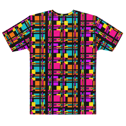 Men's t-shirt (Rainbow Plaid)