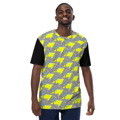 Men's t-shirt (Retro Yellow)