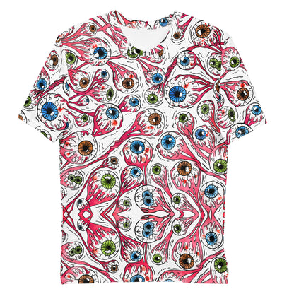 Men's t-shirt (Eyeballs|White)