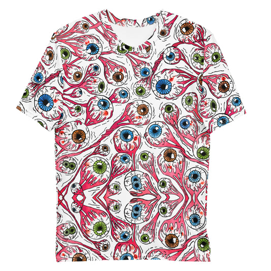 Men's t-shirt (Eyeballs|White)