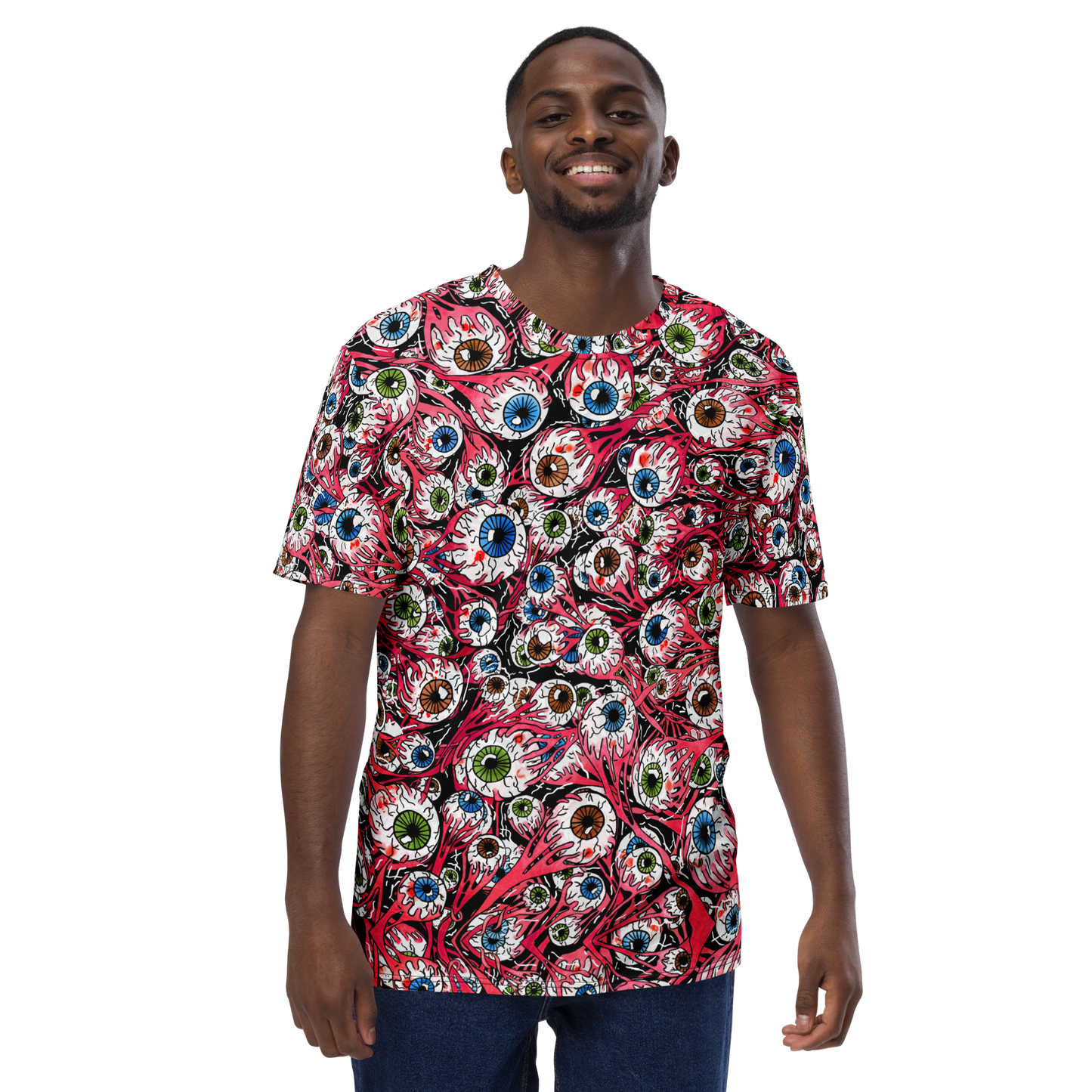 Men's t-shirt (Eyeballs|Black)