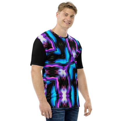 Men's t-shirt (Neon Purple & Blue)