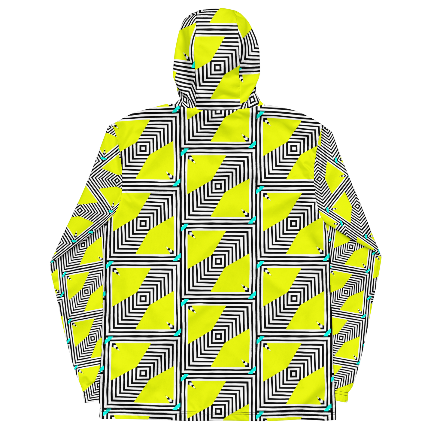 Unisex windbreaker (Retro Yellow)