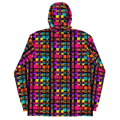 Unisex windbreaker (Rainbow Plaid)