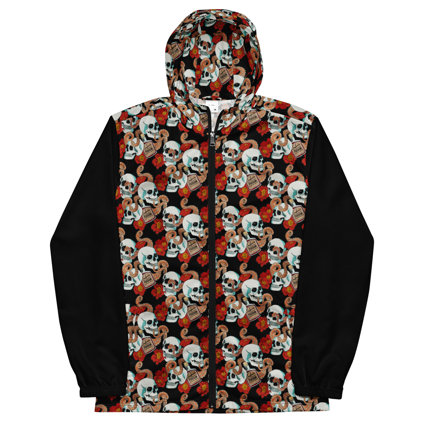 Unisex windbreaker (Poppies)