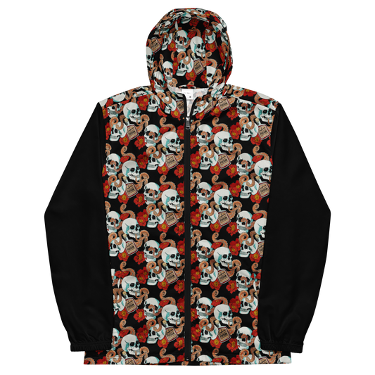 Unisex windbreaker (Poppies)