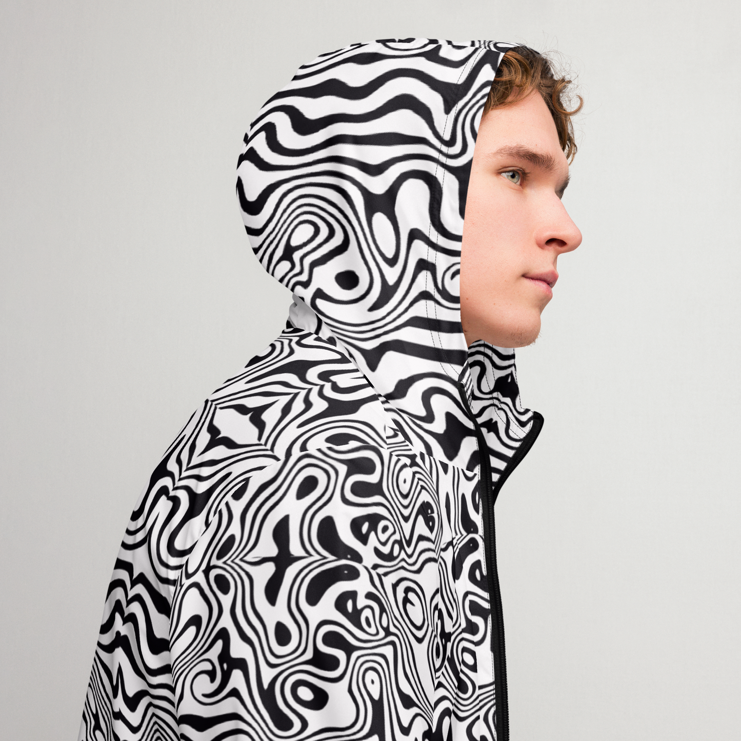 Unisex windbreaker (Noir Noodle)