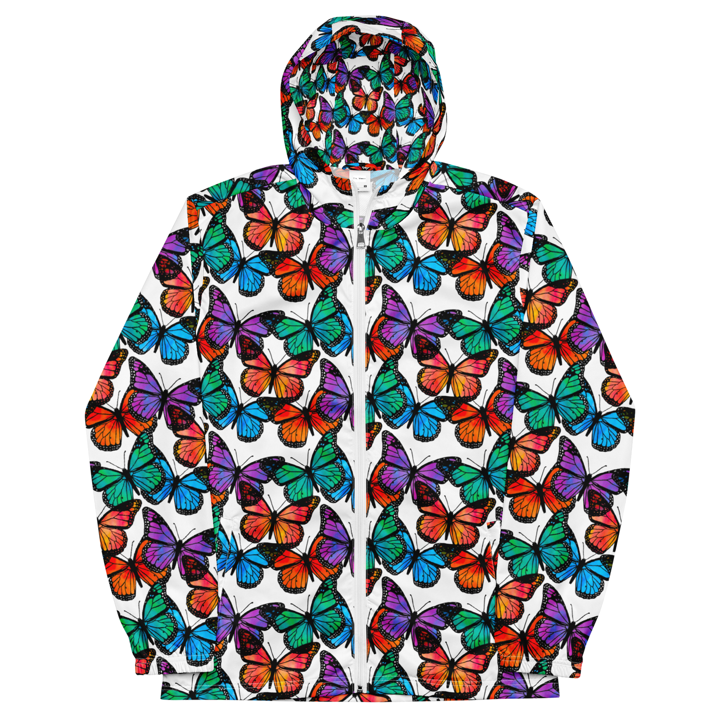 Unisex windbreaker (Butterflies)