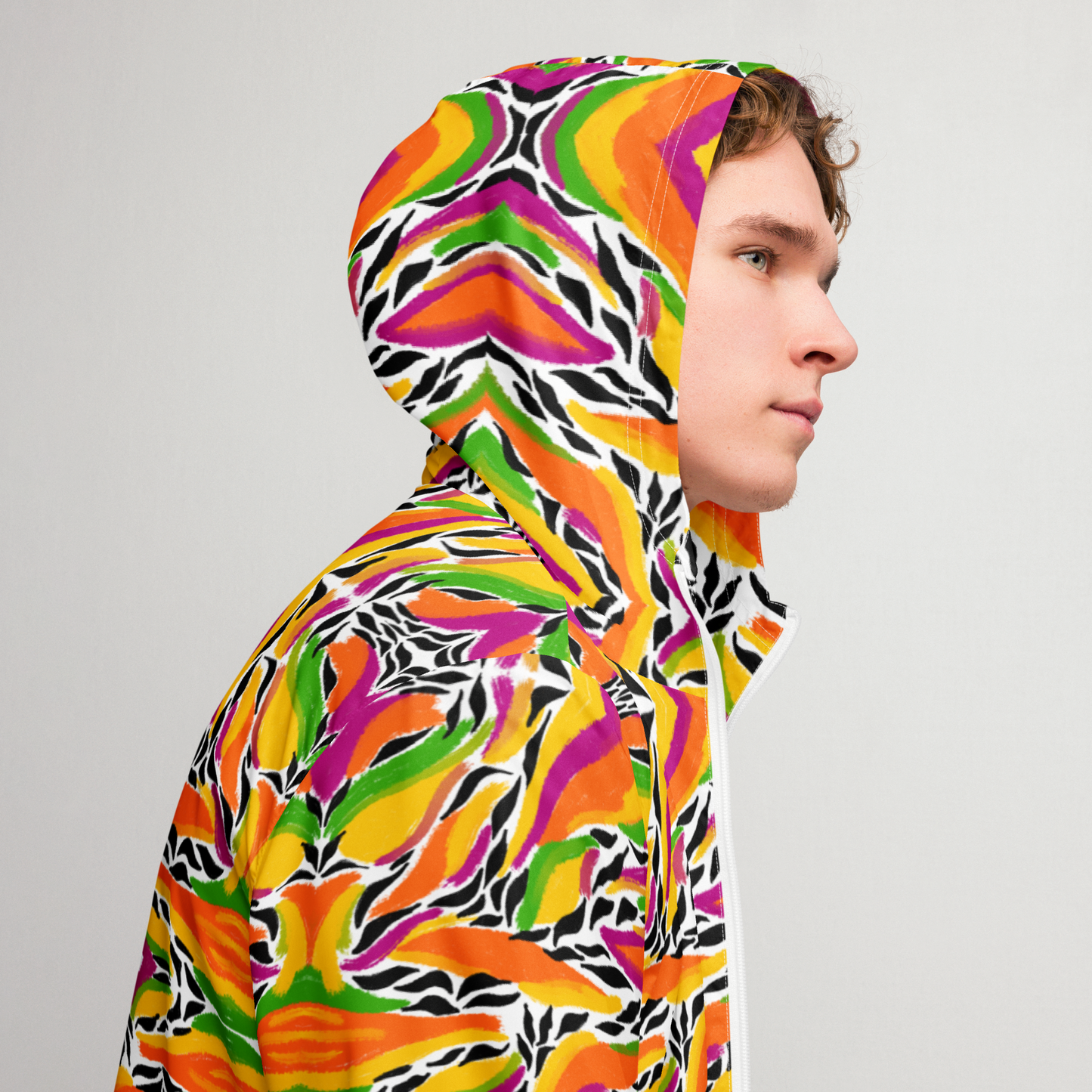 Unisex windbreaker (Mango Mosaic)