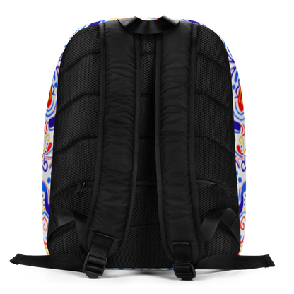 Minimalist Backpack (Talavera-inspired|White)