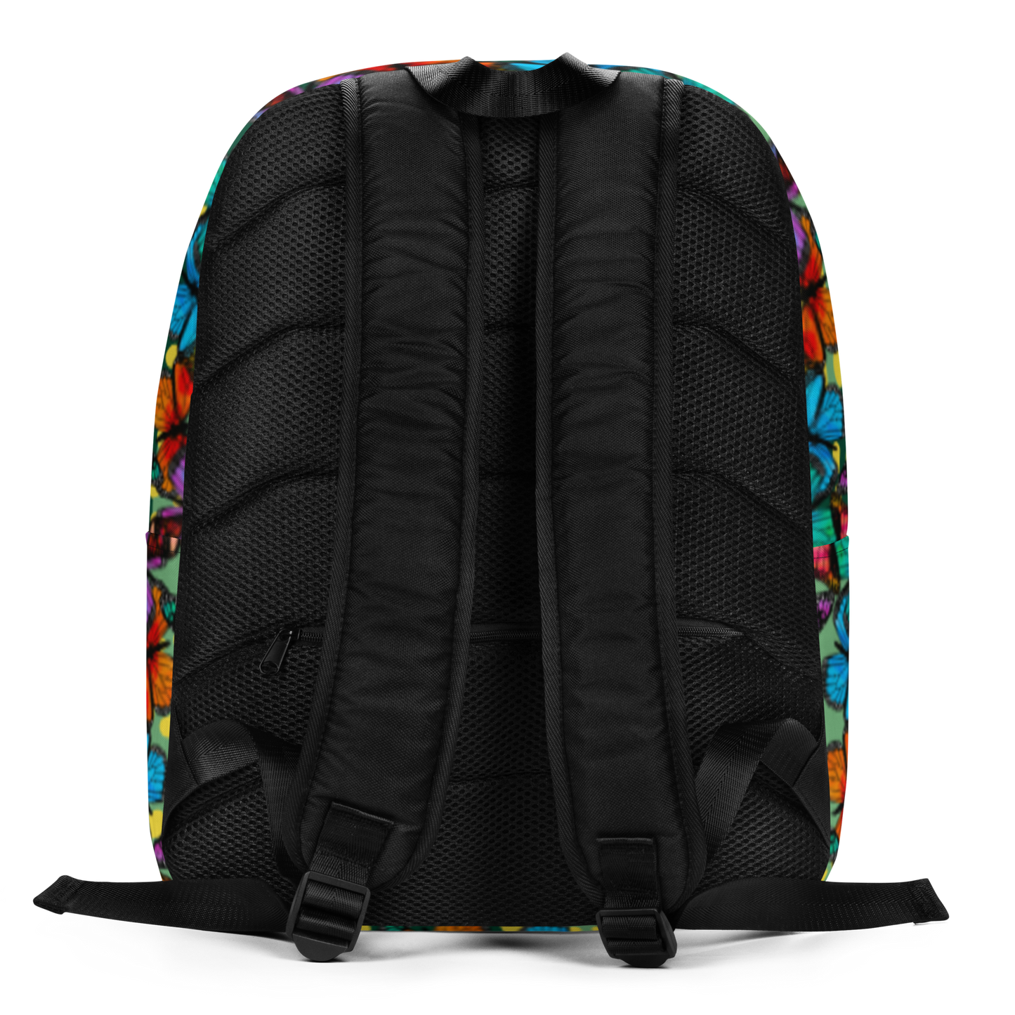 Minimalist Backpack (Butterflies|Green)