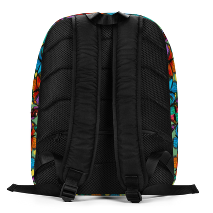 Minimalist Backpack (Butterflies|Green)