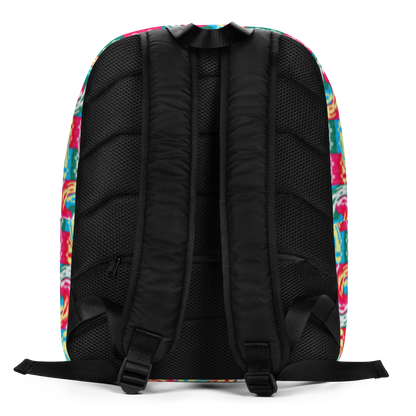 Minimalist Backpack (Pink Waves)