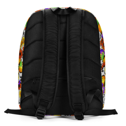 Minimalist Backpack (Skulls & Oranges)