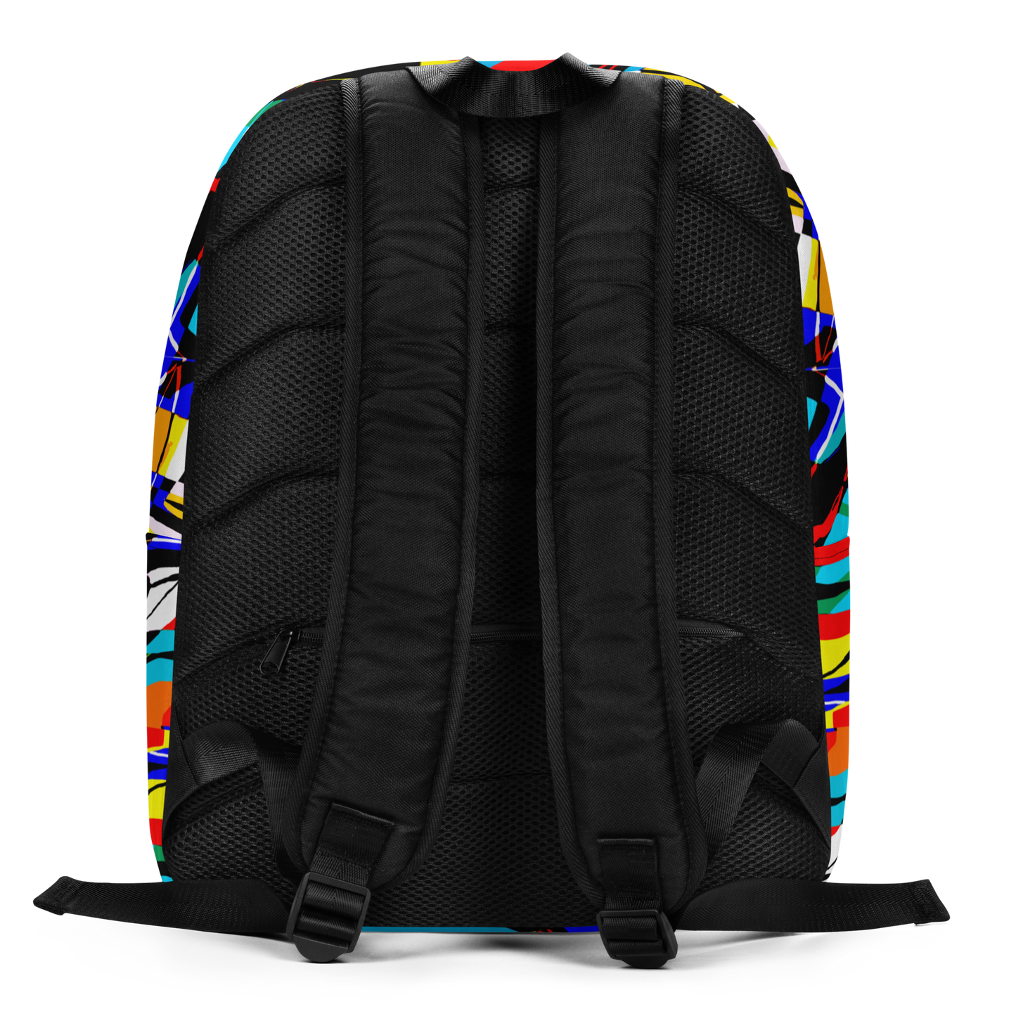 Minimalist Backpack (Blue Swirls)