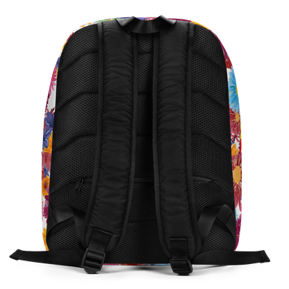 Minimalist Backpack (Watercolor Flowers)