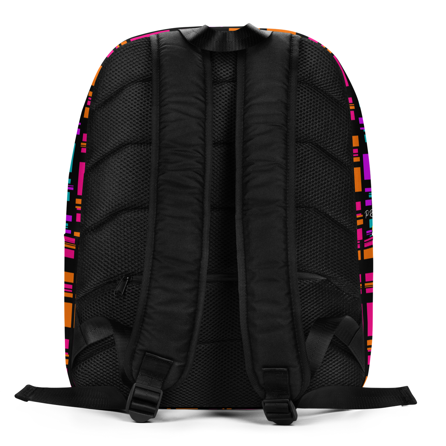 Minimalist Backpack (Rainbow Plaid)