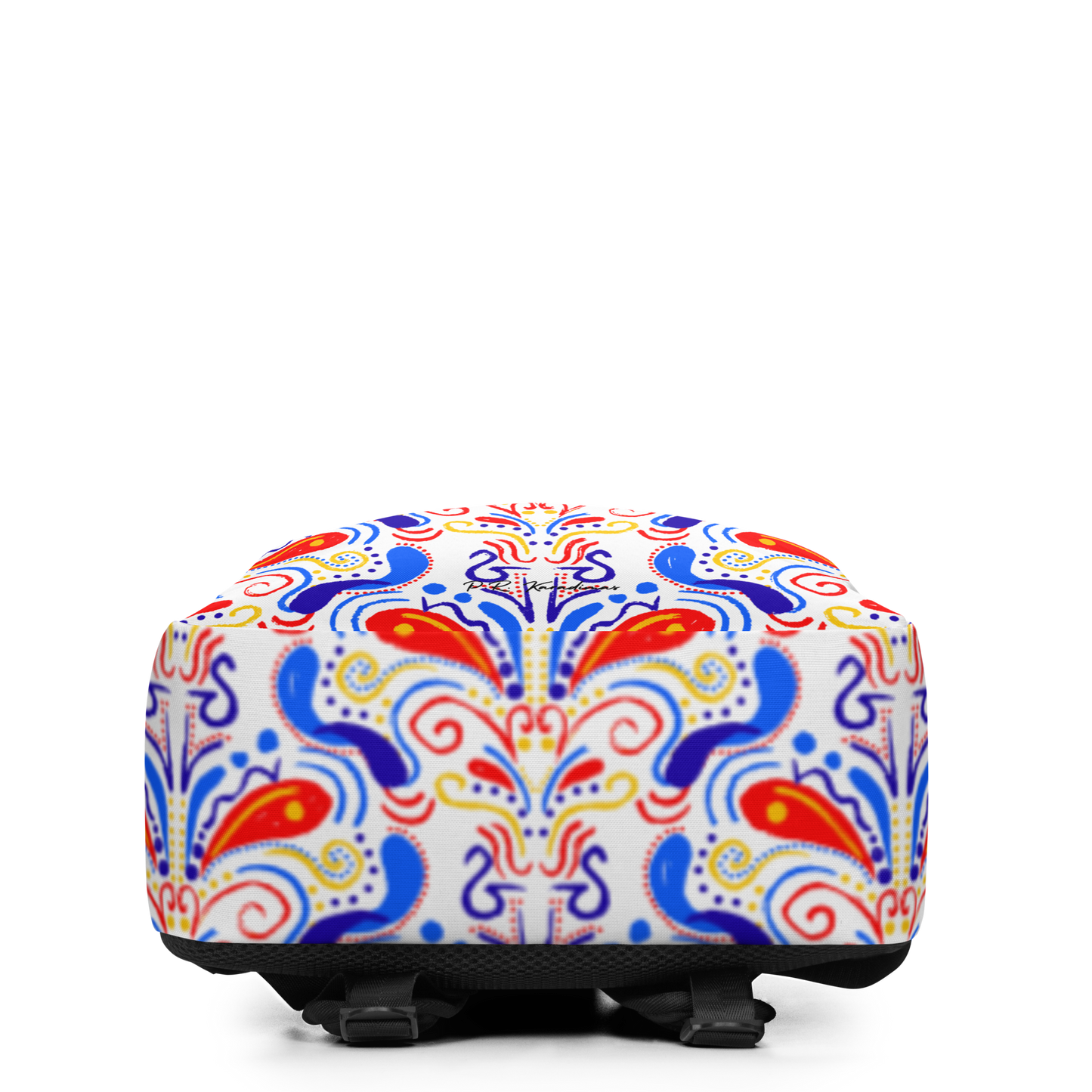 Minimalist Backpack (Talavera-inspired|White)