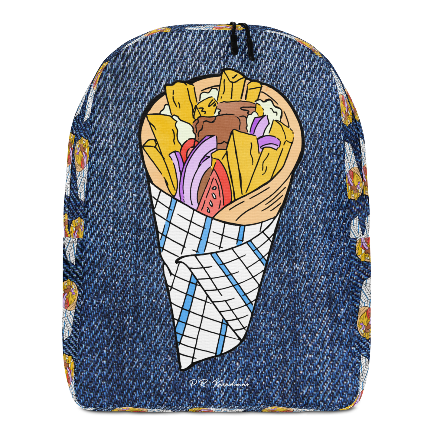 Minimalist Backpack (Souvlaki)