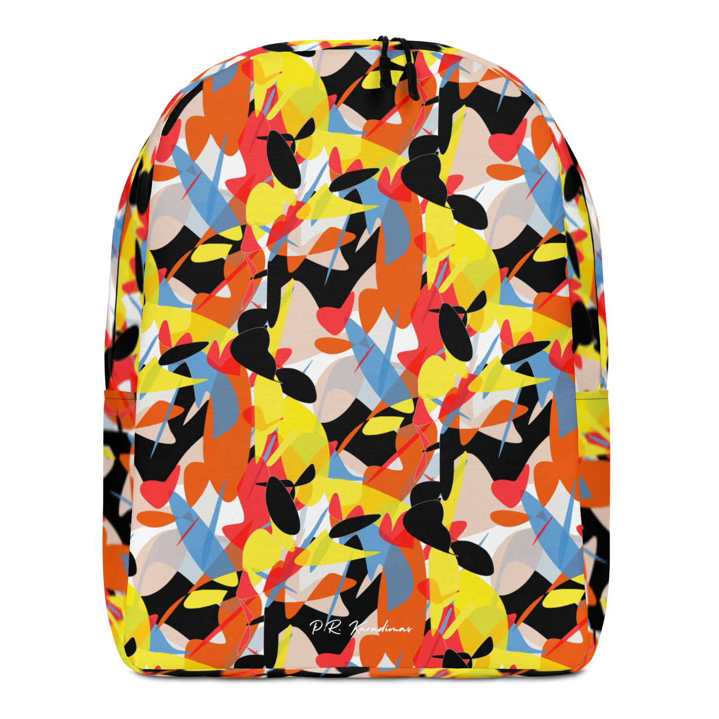 Minimalist Backpack (Abstract Ovals)